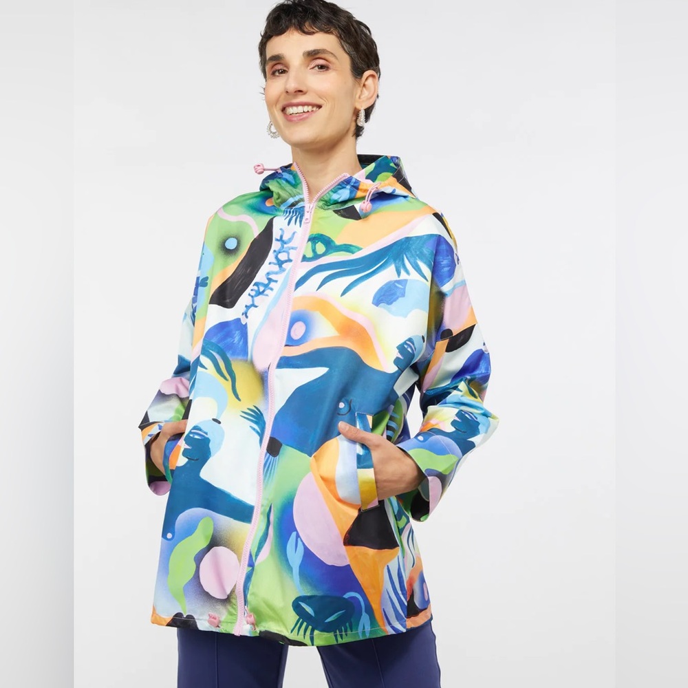 Gorman New Realm Raincoat in size 10 AUD NWT